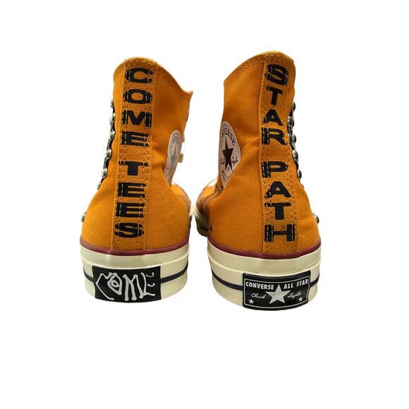 Converse Chuck 70 Come Tees Star Light Path Orange High Tops Men’s 8 Women’s 10 - Picture 2 of 9